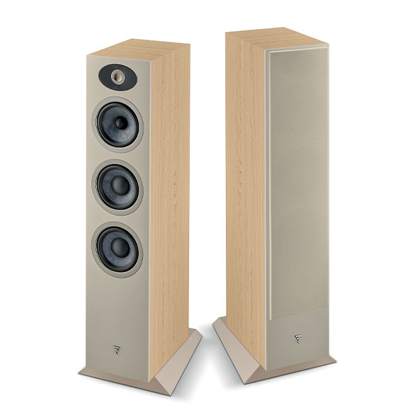 Focal Theva N2 Floorstanding Speakers - Light Wood