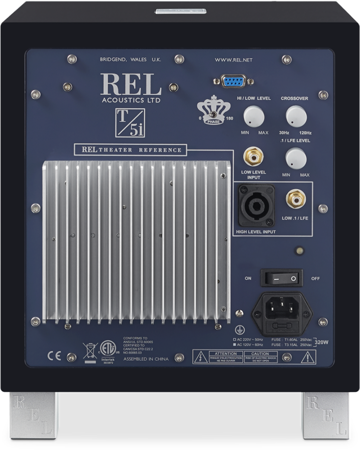 REL T5i Subwoofer-Gloss Black