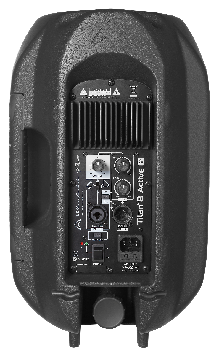 Wharfedale Pro Titan 8A Active Loudspeaker - Black