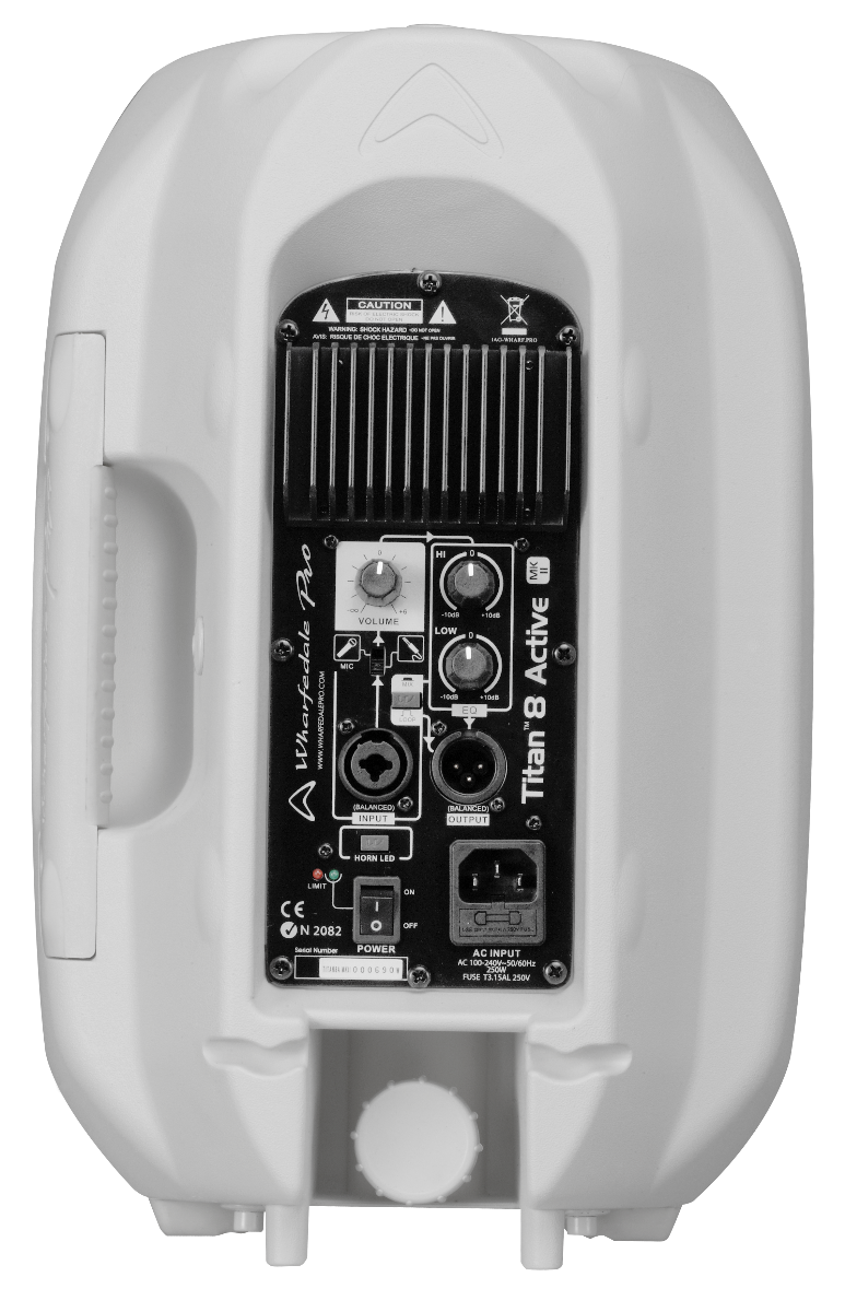 Wharfedale Pro Titan 8A Active Loudspeaker - White