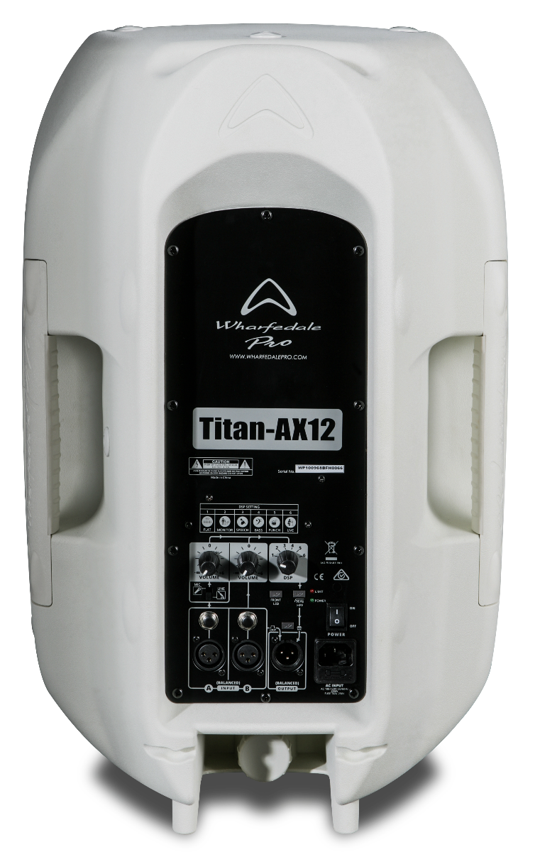 Wharfedale Pro Titan AX12 Active Loudspeaker - White