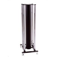 Custom Design FS 104 Signature Speaker Floor Stands - Black / Chrome