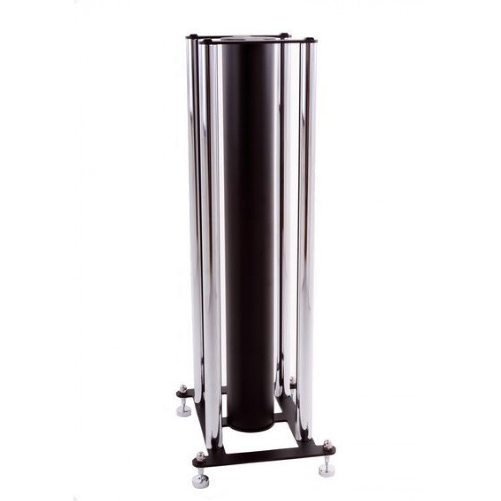 Custom Design FS 104 Signature Speaker Floor Stands - Black / Chrome
