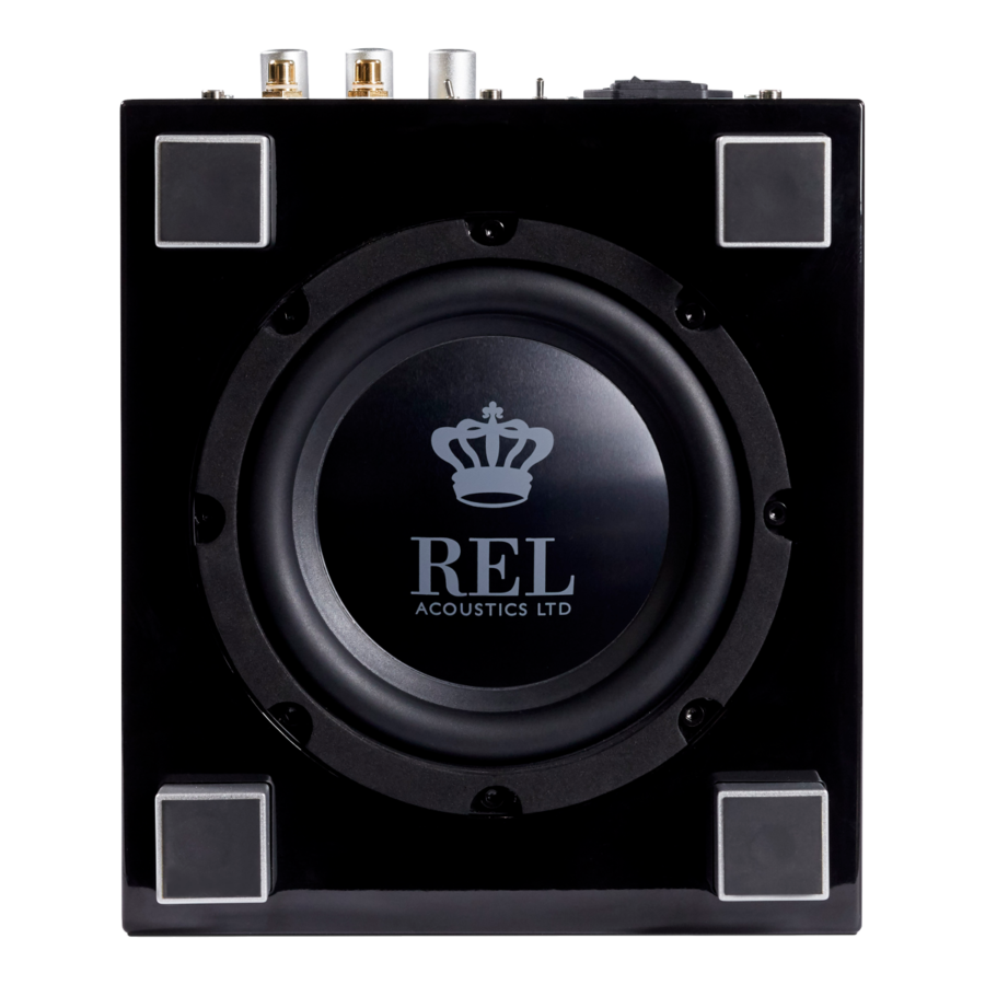 REL Tzero MKIII Subwoofer – Black