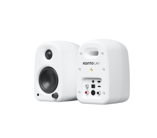 Kanto UKI 100W Desktop Speakers – Chalk - Pair