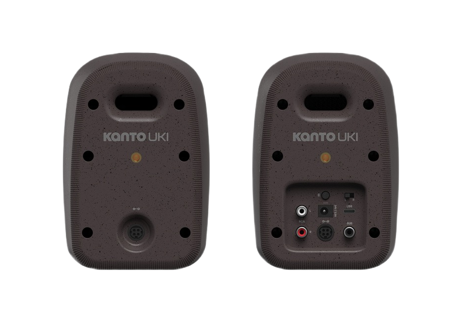 Kanto UKI 100W Desktop Speakers - Pumice Grey - Pair