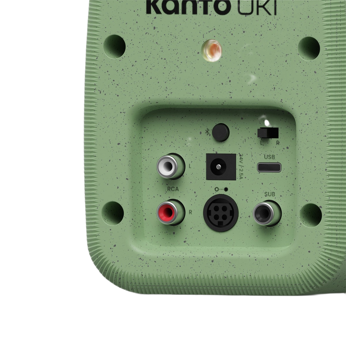Kanto UKI 100 W Desktop Speakers – Sage Green - Pair