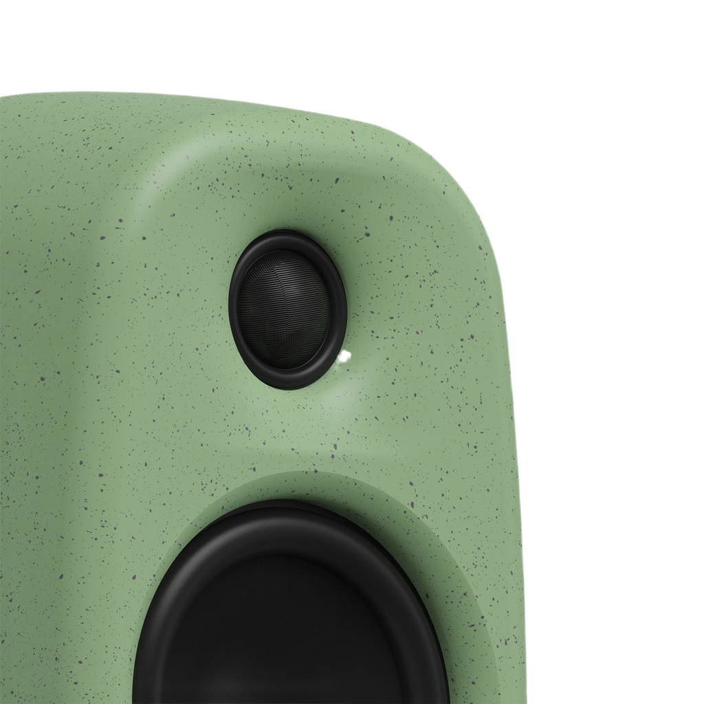 Kanto UKI 100 W Desktop Speakers – Sage Green - Pair