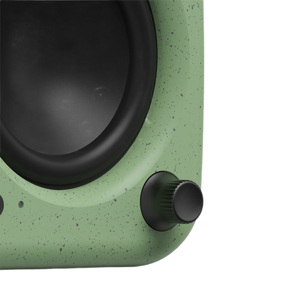 Kanto UKI 100 W Desktop Speakers – Sage Green - Pair