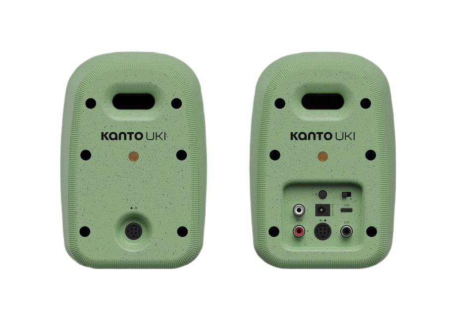 Kanto UKI 100 W Desktop Speakers – Sage Green - Pair