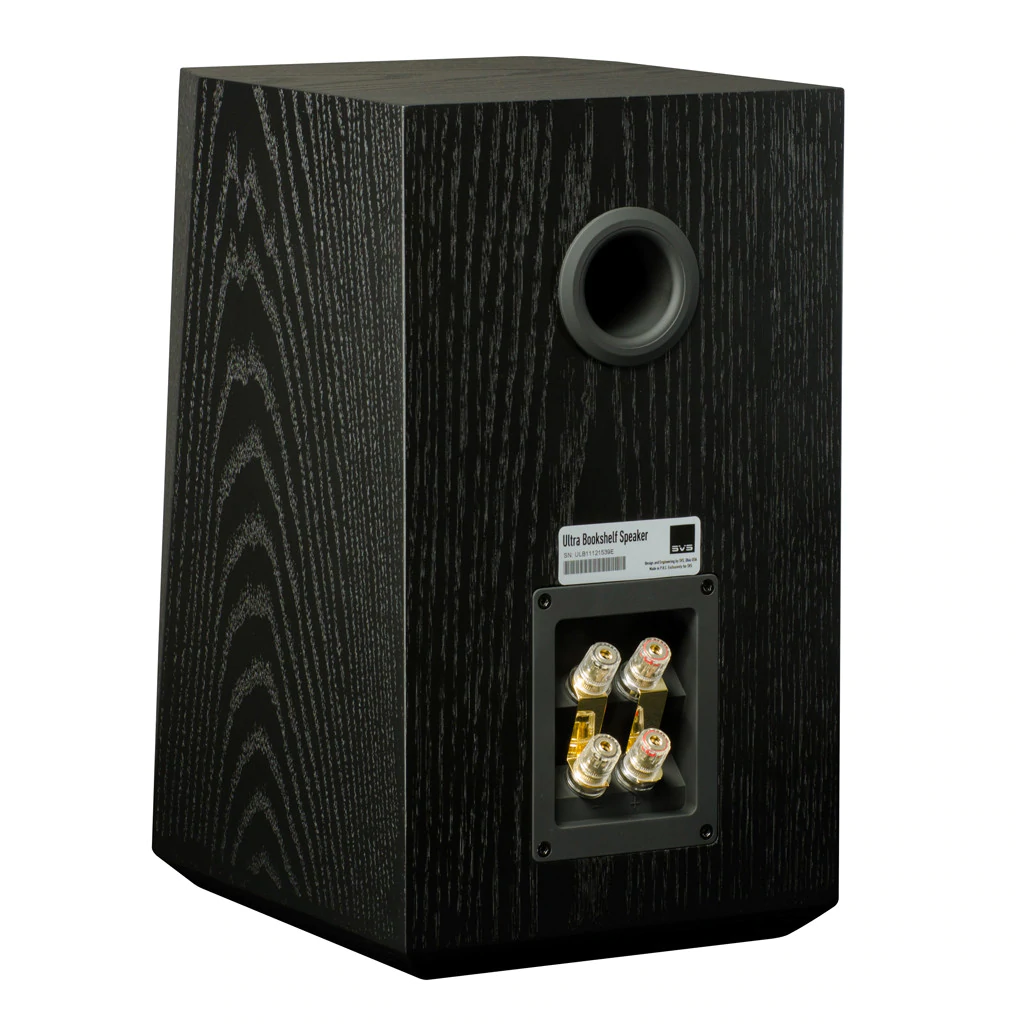 SVS Ultra Bookshelf Speaker - Black Oak