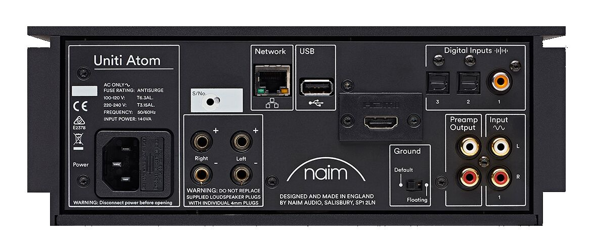 Naim Audio Uniti Atom + Focal Aria Evo X N1 + REL HT/1205 MKII Subwoofer + 3M QED XT-25 Pre-Terminated Speaker Cable + FREE 3M QED CONNECT SUBWOOFER CABLE