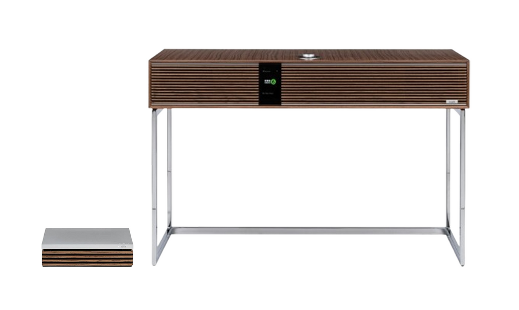 Ruark R810 High Fidelity Radiogram – Fused Walnut with R-CD100 USB CD Player Bundle
