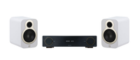 ARCAM A15+ Radia Plus Amplifier + Q Acoustics 3030C Large Bookshelf Speakers Package and 5 metres Classic 79 Strand