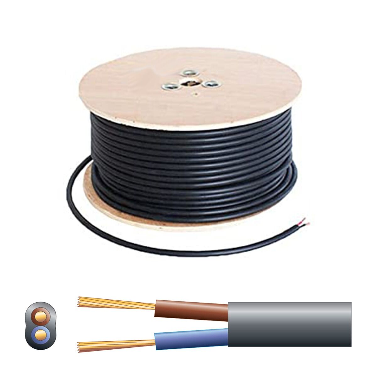 12 x 3" BC3V 100V Wall Speaker Package + Adastra UM90 BT / USB Media Amplifier + Wiring in Black