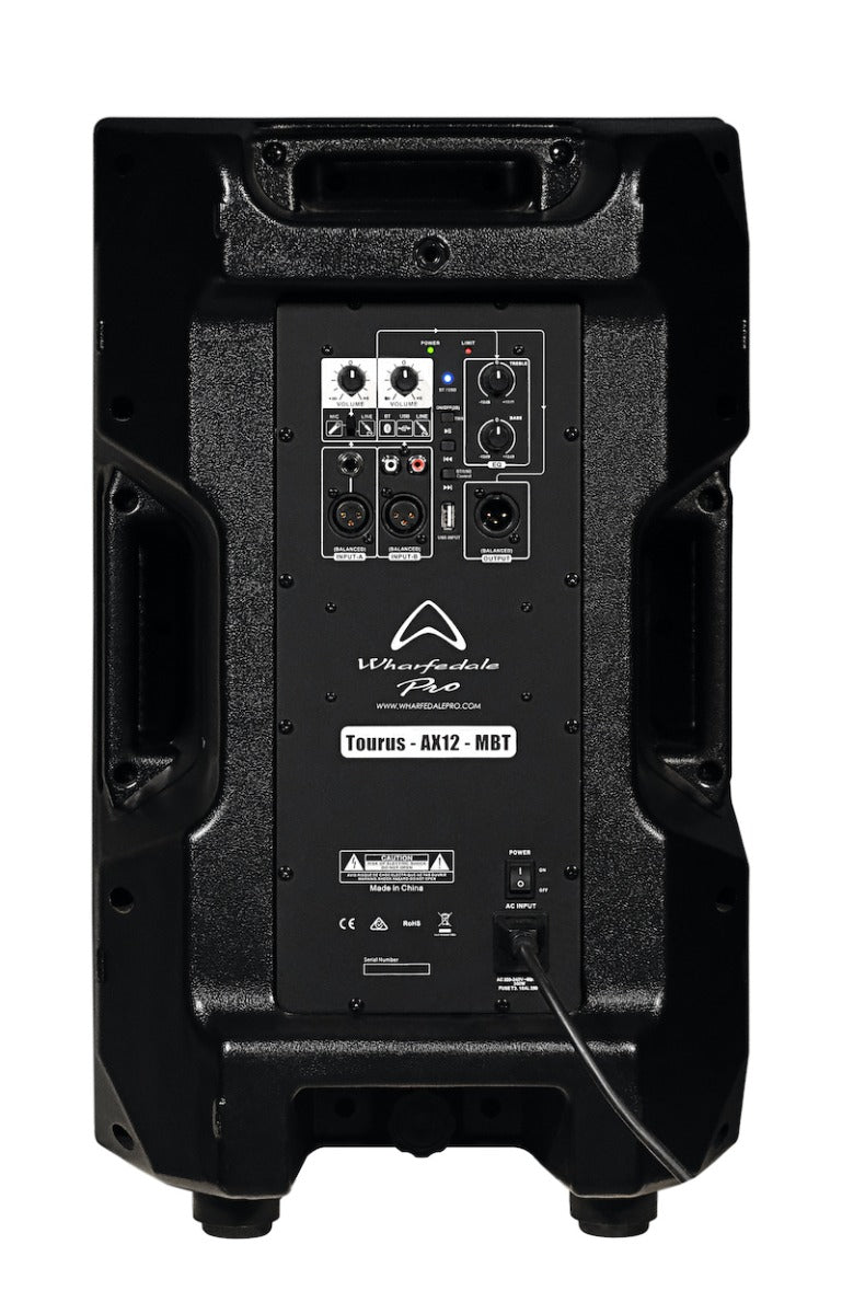 Wharfedale Pro Tourus AX12-MBT Active Loudspeaker with Bluetooth