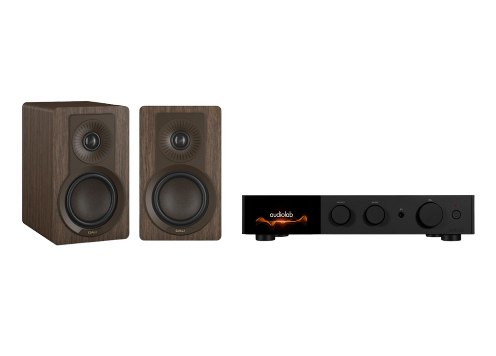 Audiolab 9000A - Integrated Stereo Amplifier + Dali Kupid Speakers Package and 5 metres Classic 79 Strand