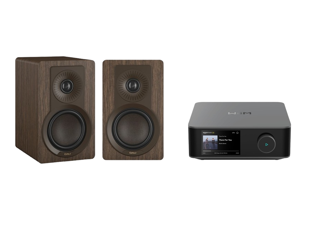 WiiM AMP Ultra Network Stereo Amplifier + Dali Kupid Speakers Package and 5 metres Classic 79 Strand