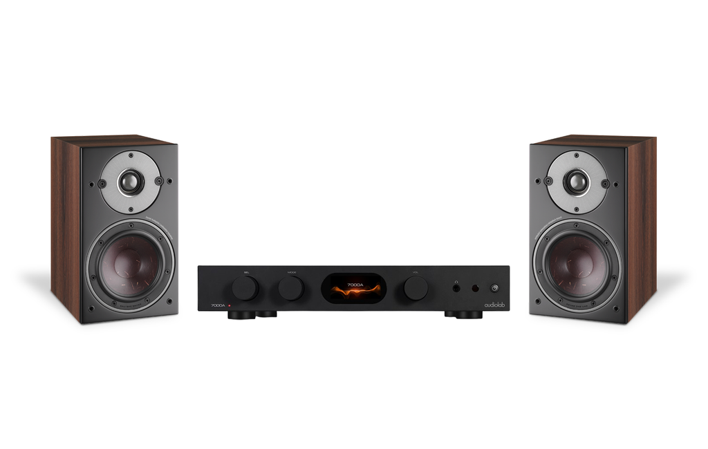 Audiolab 7000A Integrated Amplifier + Dali Oberon 1 Speakers Package and 5 metres Classic 79 Strand
