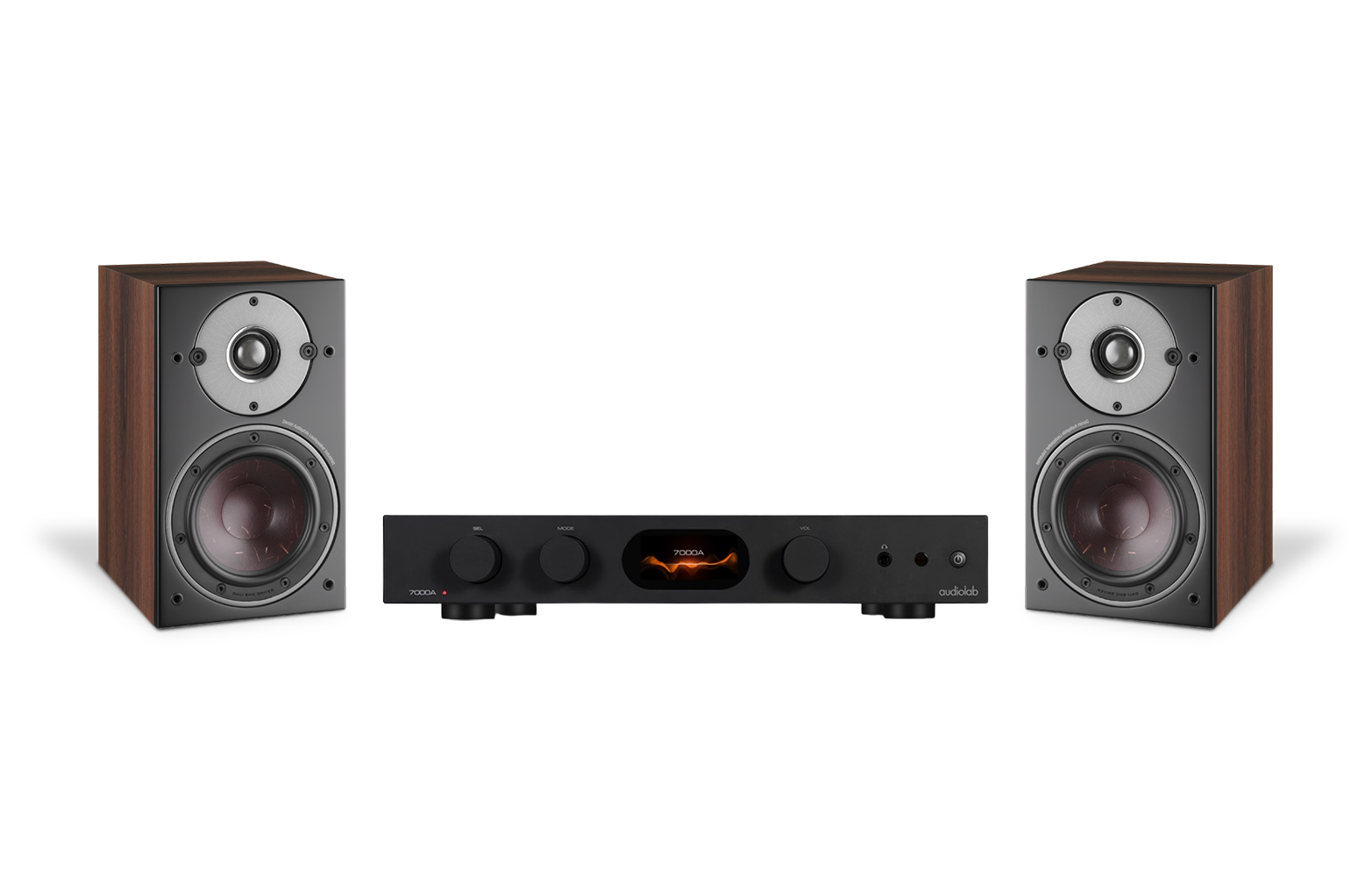 Audiolab 7000A Integrated Amplifier + Dali Oberon 1 Speakers Package and 5 metres Classic 79 Strand