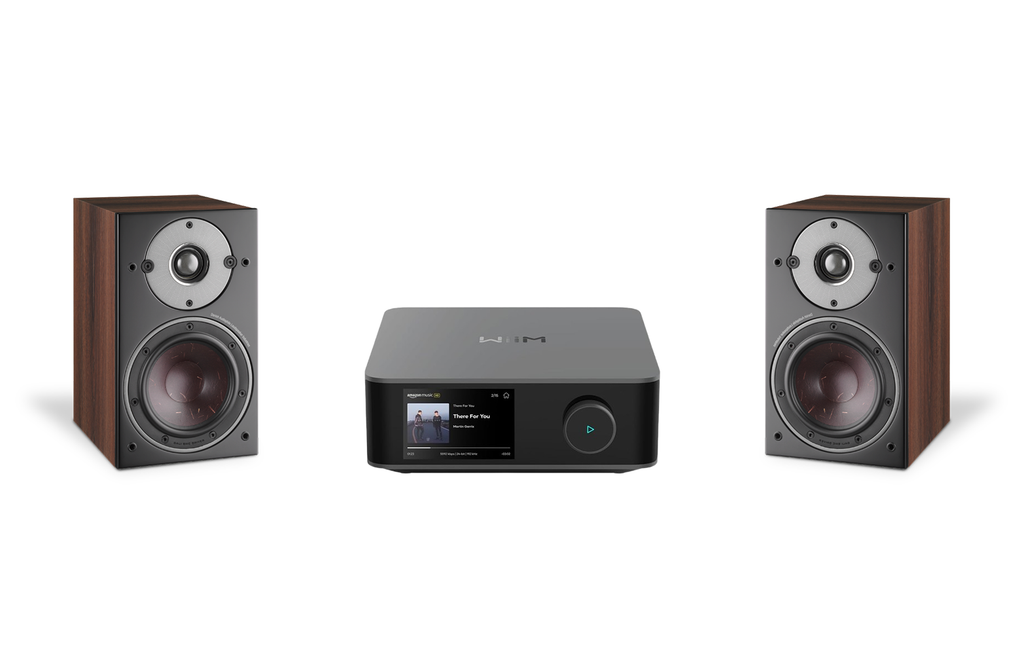WiiM AMP Ultra Network Stereo Amplifier + Dali Oberon 1 Speakers Package and 5 metres Classic 79 Strand