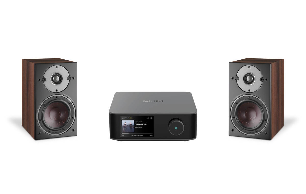 WiiM AMP Ultra Network Stereo Amplifier + Dali Oberon 1 Speakers Package and 5 metres Classic 79 Strand