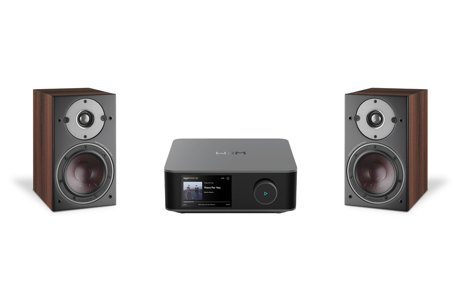 WiiM AMP Ultra Network Stereo Amplifier + Dali Oberon 1 Speakers Package and 5 metres Classic 79 Strand