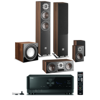 Yamaha RX-V6A 7.2 8K HDMI 2.1 AV Receiver + Dali Oberon 5 - 5.1 Speaker Package
