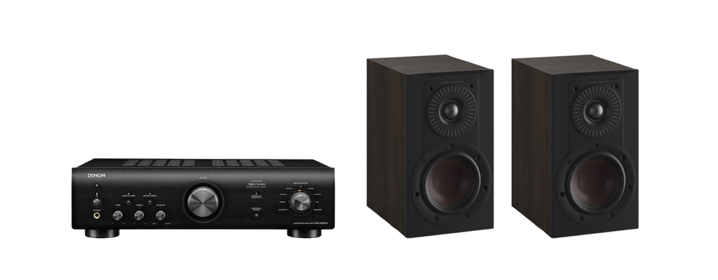 Denon PMA-600NE Integrated Amplifier + Dali Opticon 1 MK2 Stand Mount Speakers
