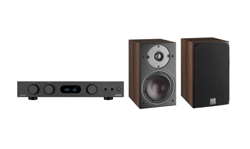 Audiolab 6000A Mk2 - Integrated Amplifier + Dali Opticon 2 Mk2 Stand Mount Speakers