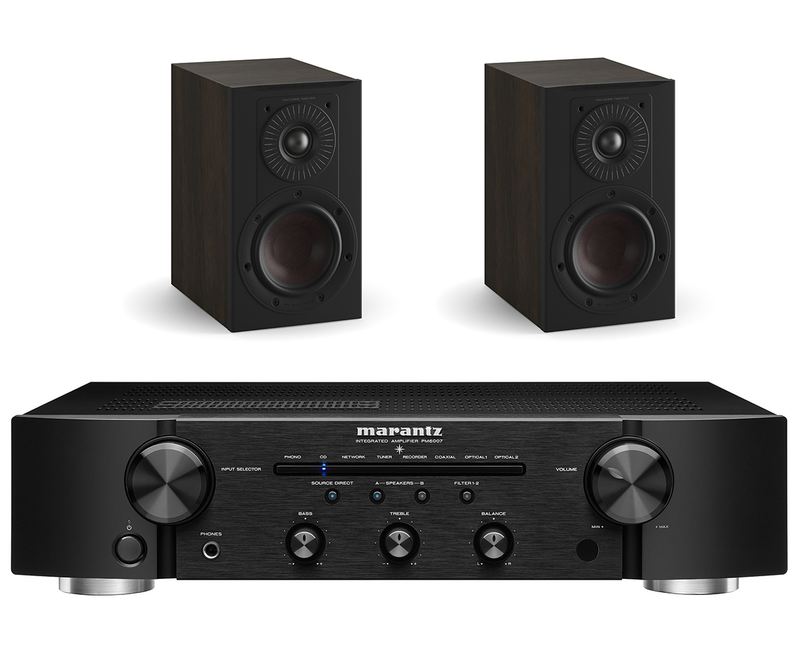 Marantz PM6007 Integrated Amplifier With Digital Input + Dali Opticon 1 Mk2 Stand Mount Speakers