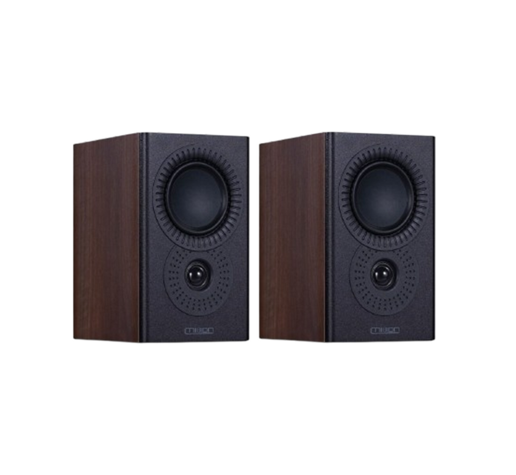 Mission LX-1 MKII Standmount Speakers-Walnut Pearl