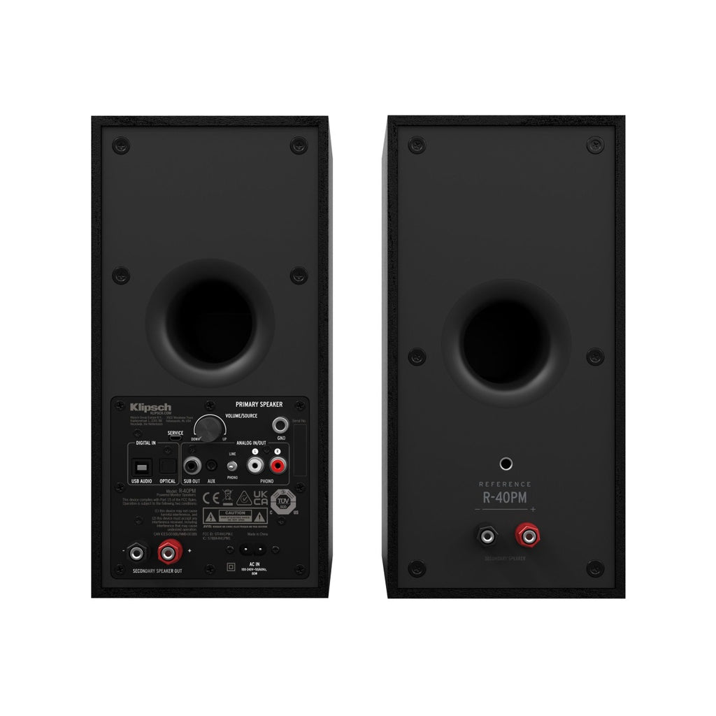 Klipsch R-40PM Bookshelf Speakers