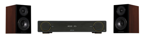 ARCAM A5+ Radia Plus Amplifier + Wharfedale - Diamond 12.1 Bookshelf Speakers Package and 5 metres Classic 79 Strand