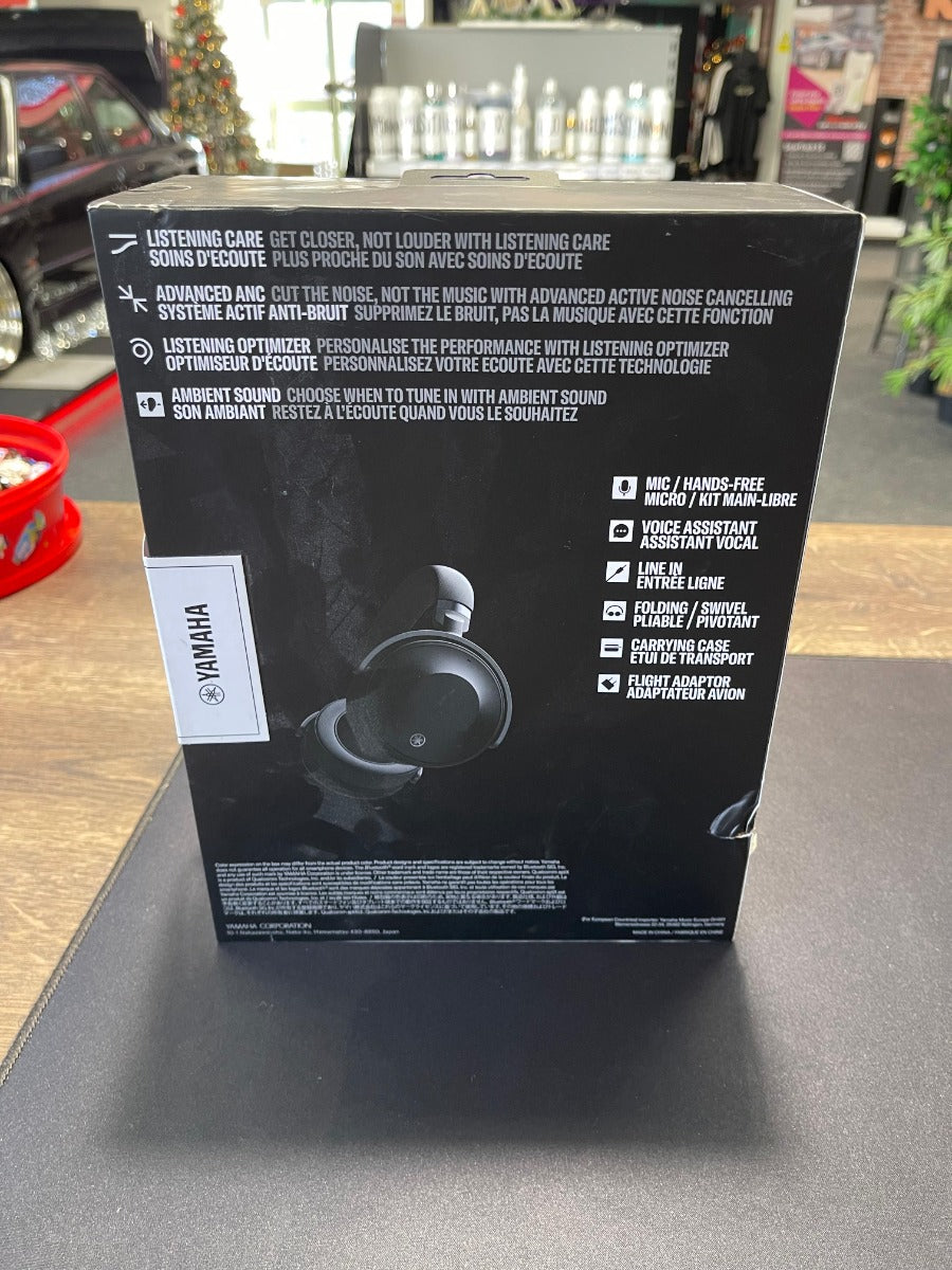 Yamaha YH-E700A Wireless Headphones - Black - EX-DEMO