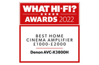 Denon AVC-X3800H 9.4 Channel 8K AV Amplifier