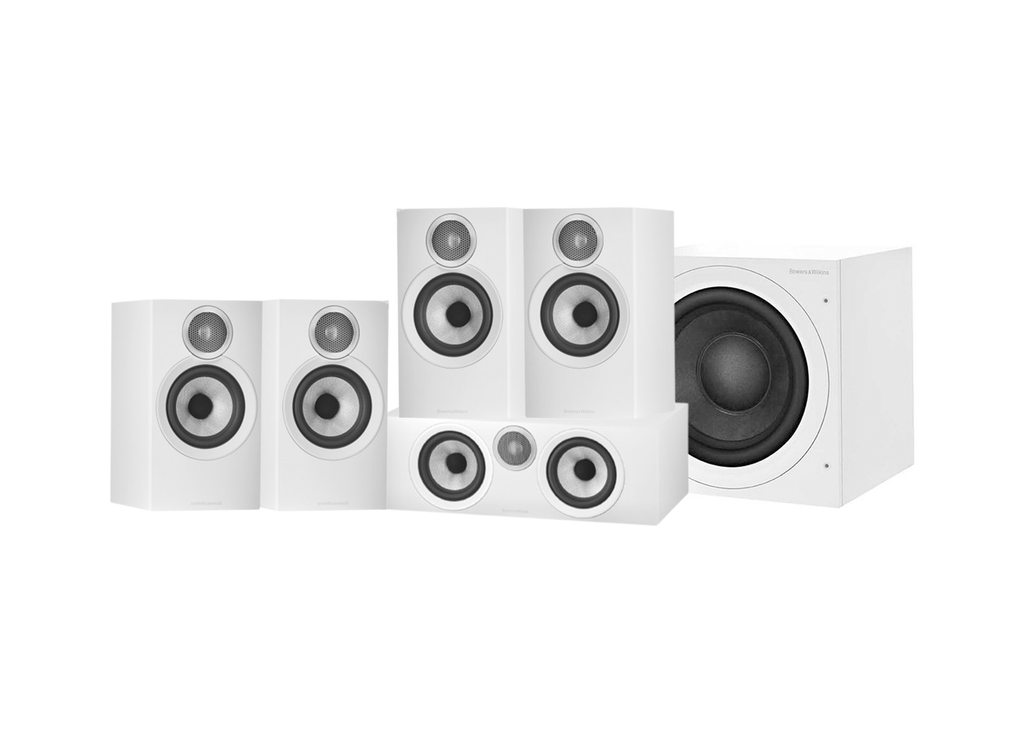 Bowers & Wilkins 607 S3 5.1 Cinema Pack with ASW608 8” Subwoofer