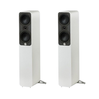 WiiM AMP Pro Music Streaming Amplifier + Q Acoustics 5040 Floor Standing Speakers Package and 5 metres Classic 79 Strand