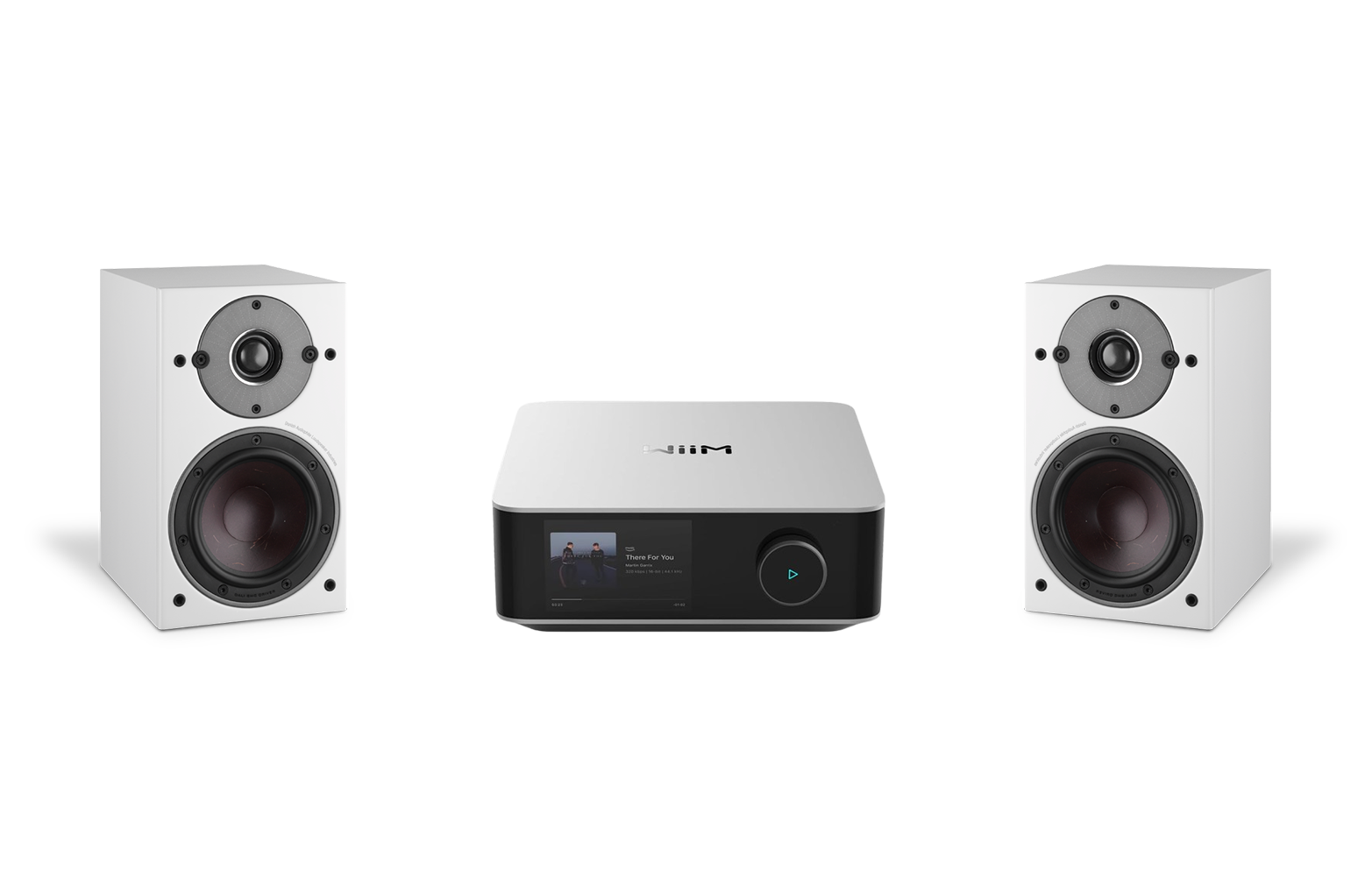 WiiM AMP Ultra Network Stereo Amplifier + Dali Oberon 1 Speakers Package and 5 metres Classic 79 Strand