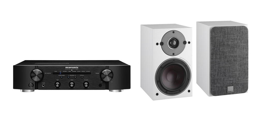 Marantz PM6007 Amplifier and Dali Oberon 3 Bookshelf Speakers