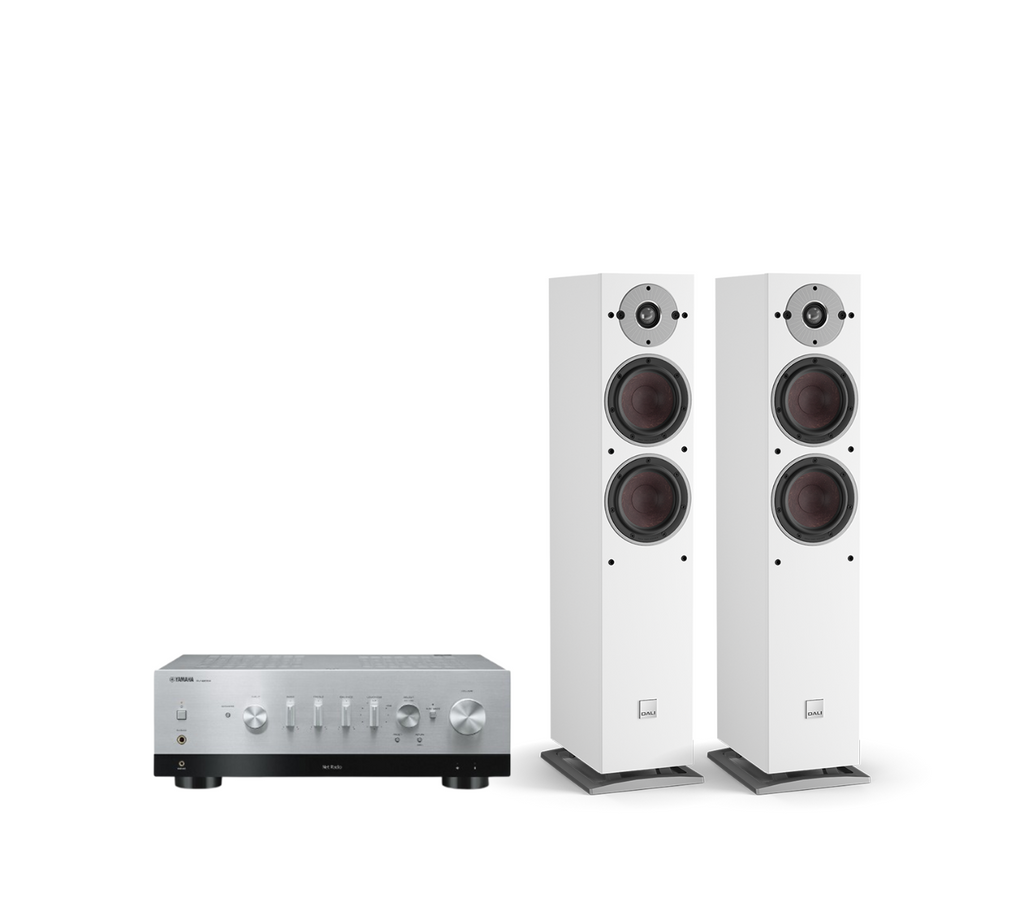 Yamaha R-N800A Network Receiver Amplifier + Dali Oberon 5 Floorstanding Speakers