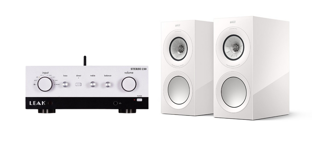 LEAK Stereo 230 Integrated Amplifier + KEF R3 Meta Speakers