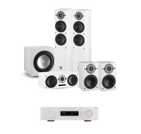 JBL MA510 5.2 8K AV Receiver + Dali Oberon 5 - 5.1 Speaker Package