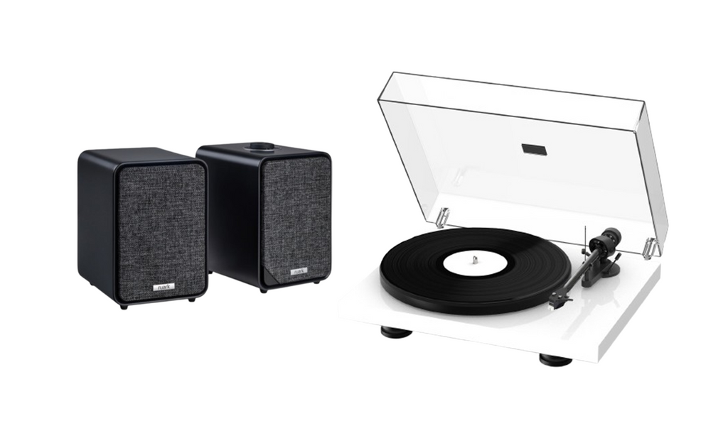 Pro-Ject T1 Evo Turntable x Ruark MR1 MK3 Speaker System Bundle
