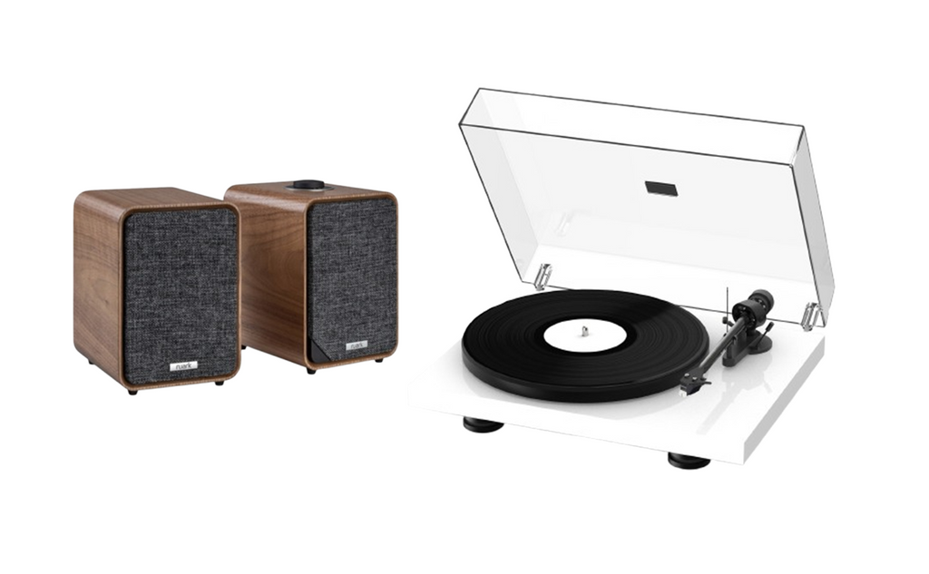 Pro-Ject T1 Evo Turntable x Ruark MR1 MK3 Speaker System Bundle