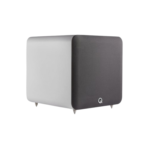 Q Acoustics 3050C 5.1 Cinema Pack – Pine Oak with Q SUB100 10" Subwoofer – Satin White