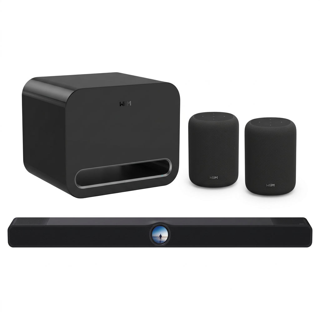 WiiM soundbar, Sub Pro and Sound Lite twin-pack bundle