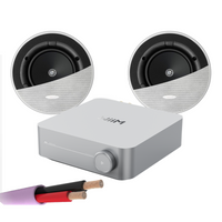 WiiM AMP + X2 KEF Ci130.2CR - In Ceiling Speakers