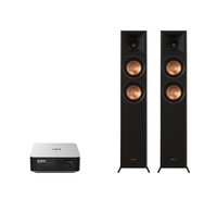 WiiM AMP Ultra Network Stereo Amplifier + Klipsch RP-5000F II Floor Standing Speakers Package and 5 metres Classic 79 Strand