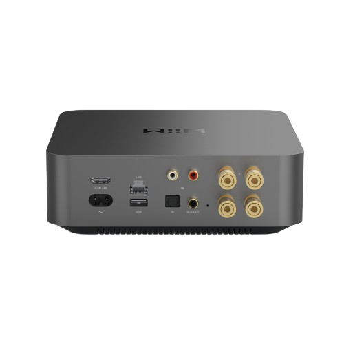 WiiM AMP Pro Music Streaming Amplifier + Monitor Audio Bronze 300 7G Floor Standing Speakers Package and 5 metres Classic 79 Strand